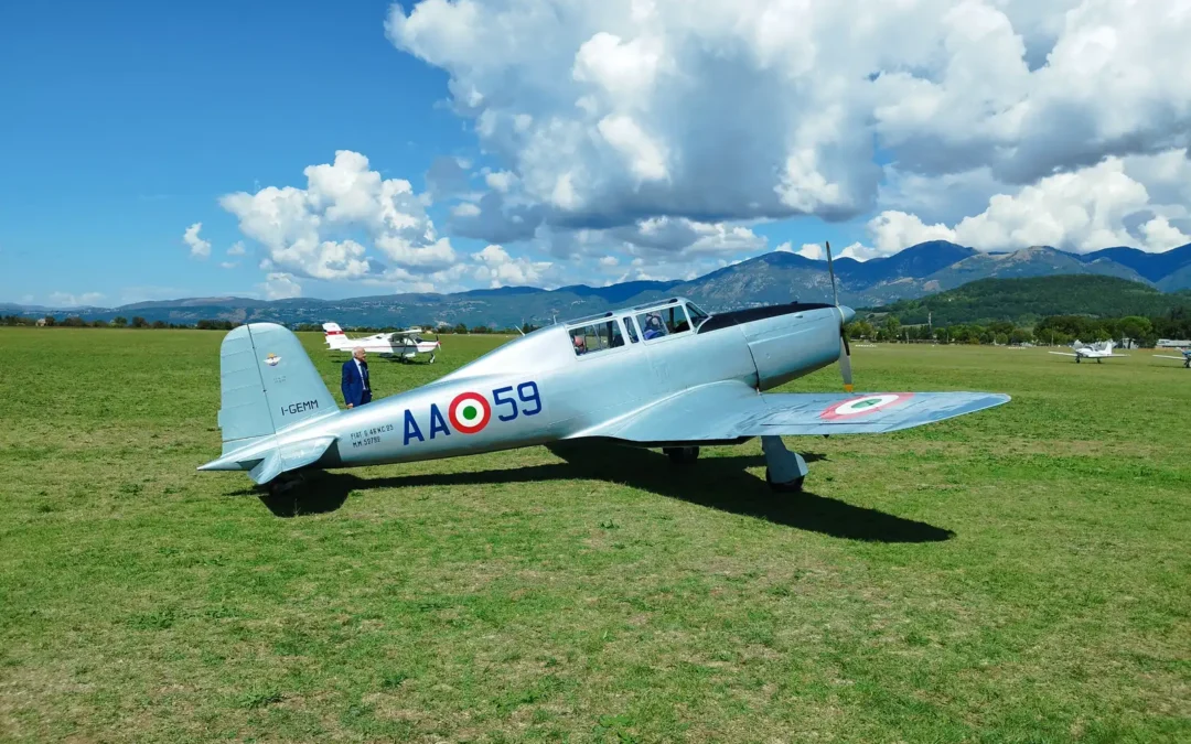 IL FIAT G.46 SI PRESENTA AL PUBBLICO: UN SIMBOLO DELL’INGEGNO AERONAUTICO ITALIANO